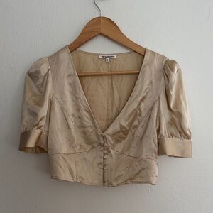 Reformation Cream Women's Top